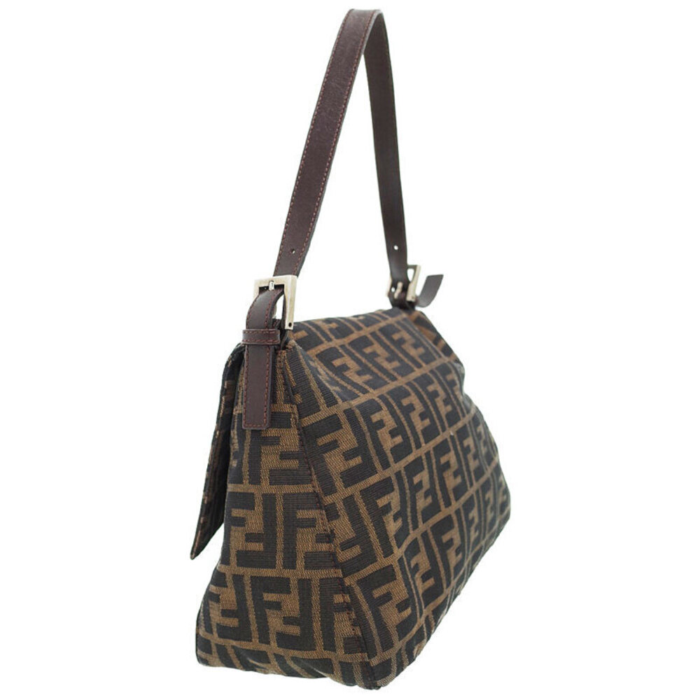 Fendi Shoulder Mamma Zucca Bag Semi Bucket